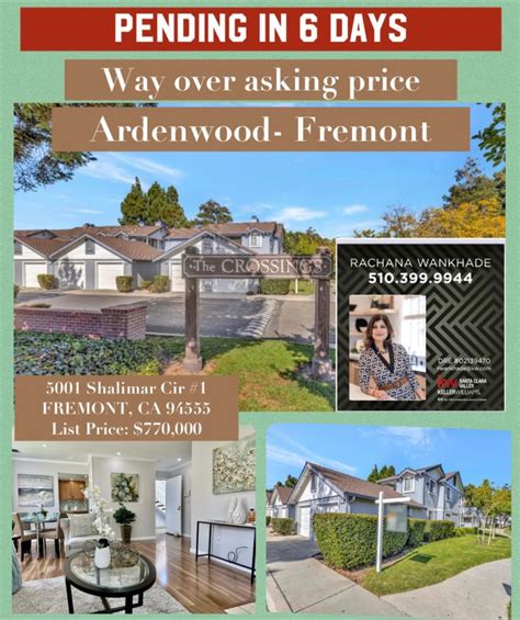 Pending Listings in Fremont, CA 